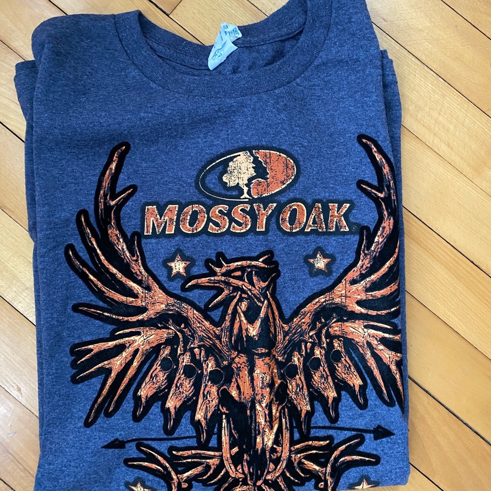 Mossi Oak blue tee